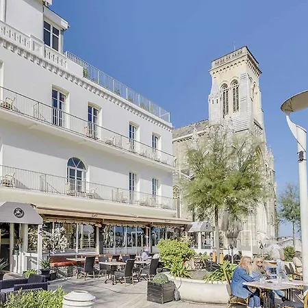 Restaurant De L'océan - Coeur De Ville, Proche Grande Et Port Vieux Hotel Biarriz