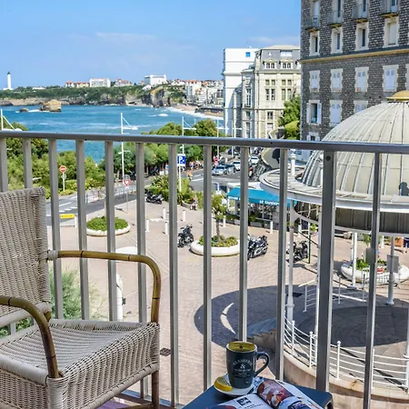 Restaurant De L'océan - Coeur De Ville, Proche Grande Et Port Vieux Hotel Biarriz