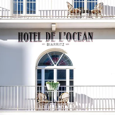 Hotel Hotel Restaurant De L'Ocean - Coeur De Ville, Proche Grande Plage Et Port Vieux Biarritz